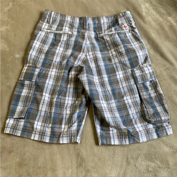 Dockers Men’s Plaid Cotton Cargo Shorts - Picture 6 of 13